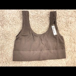 Skims ribbed scoop bralette